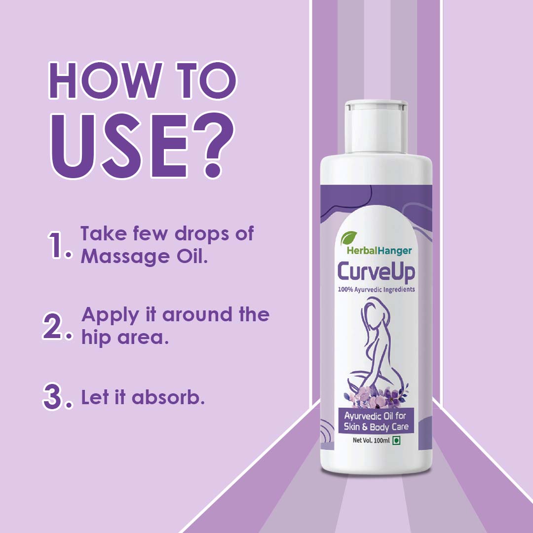 Curve Up Massage Oil