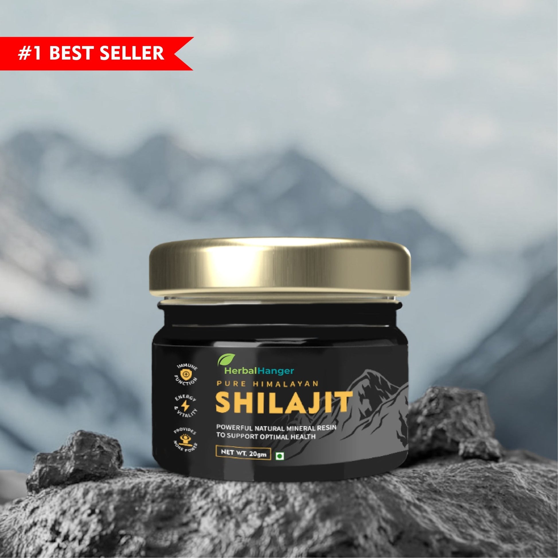 Shilajit Gold Resin - Herbal Hanger